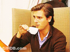 Woman In Glasses Looking Out Window Saying John GIF