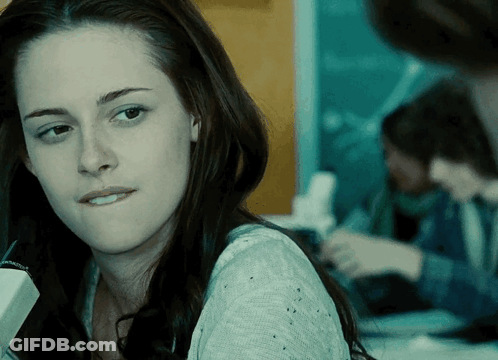 Woman In Gray Sweater GIF