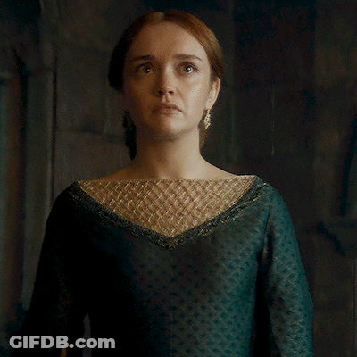Woman In Green Dress Saying I Can Only Hope GIF