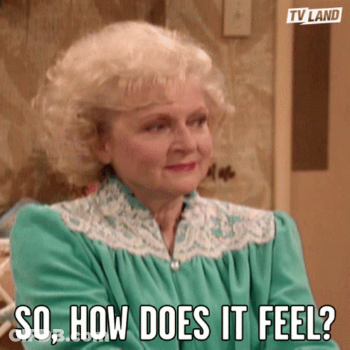 Woman In Green Dress Saying So How Does It Feel GIF