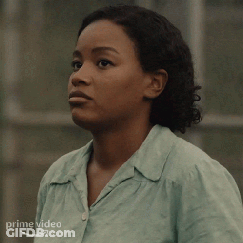 Woman In Green Shirt Prime Video Ad GIF