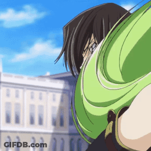 Woman In Green Shirt Standing Outside GIF