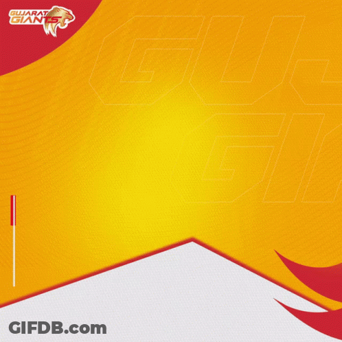 Woman In Gujarat Giants Jersey Posing GIF