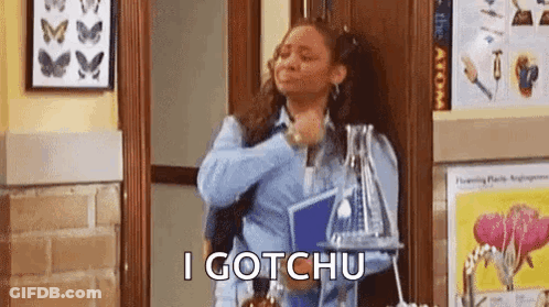 Woman In Hallway With Beaker And Book GIF