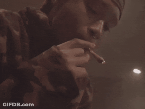 Woman In Hat And Fur Vest In Dressing Room GIF