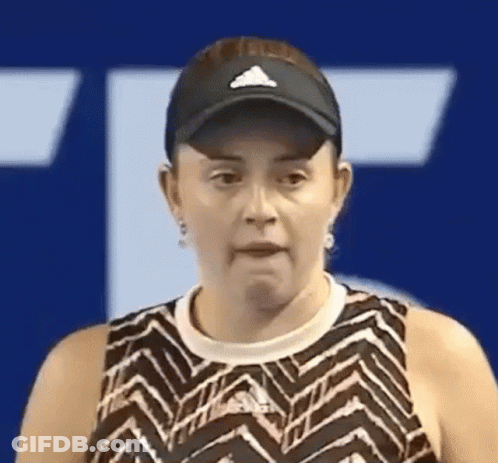 Woman In Hat And Striped Shirt GIF