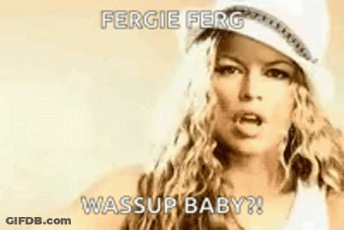 Woman In Hat And White Tank Top Talking GIF