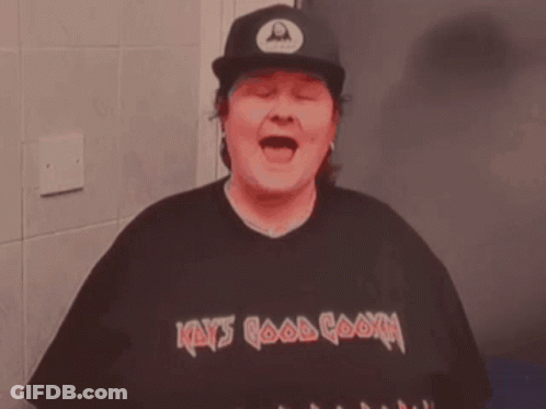 Woman In Hat With Keys Good Cooks Shirt GIF