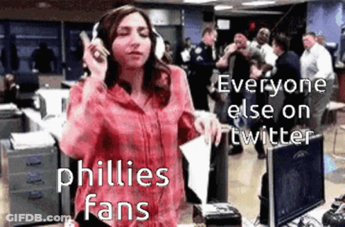 Woman In Headphones Dancing In Crowd GIF