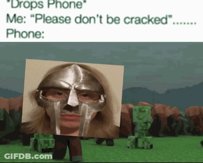 Woman In Helmet Please Don't Be Cracked GIF