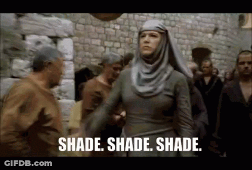 Woman In Hijab Saying Shade To Crowd GIF