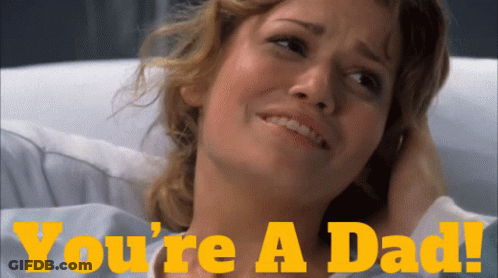 Woman In Hospital Bed Saying Youre A Dad GIF