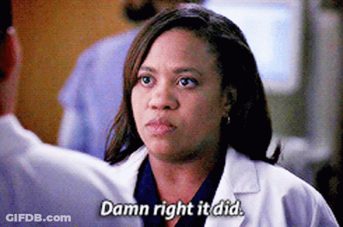 Woman In Lab Coat Saying Damn Right It Did GIF