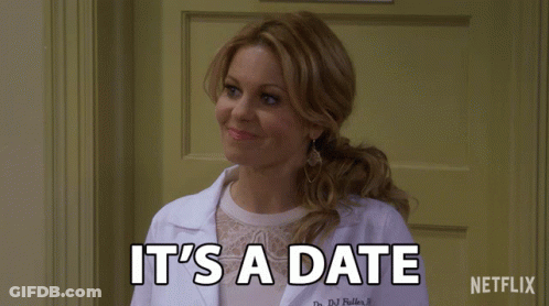 Woman In Lab Coat Saying It's A Date On Netflix GIF