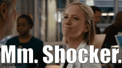 Woman In Lab Coat Says Mm Shocker GIF