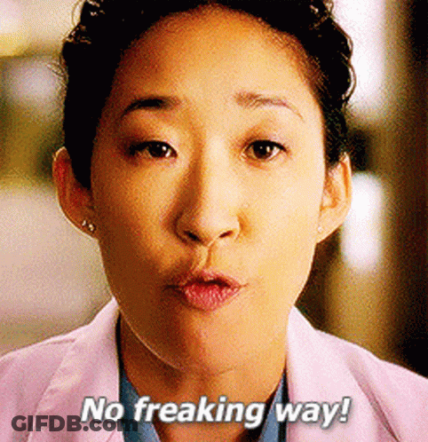 Woman In Lab Coat Says No Freaking Way GIF