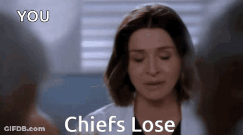 Woman In Lab Coat Says You Chiefs Lose GIF