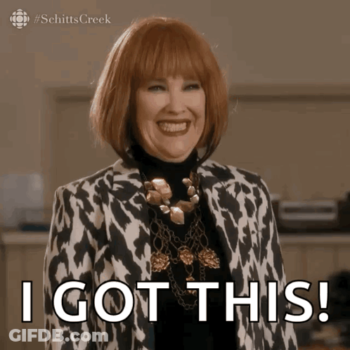 Woman In Leopard Jacket And Gold Necklace Says I Got This GIF