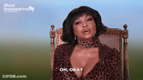 Woman In Leopard Print Dress Saying Oh Okay GIF