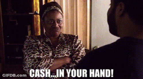 Woman In Leopard Print Shirt Arms Crossed Talking To Man GIF