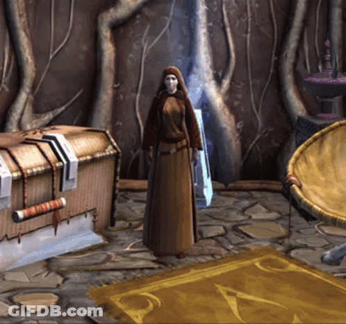 Woman In Long Brown Dress GIF