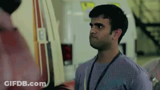 Woman In Nike Hoodie At Microphone GIF