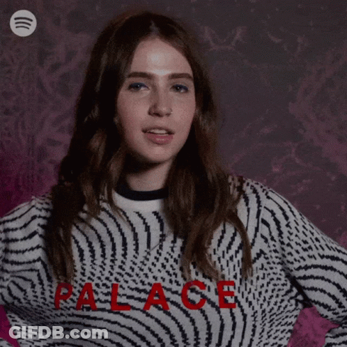 Woman In Palace Sweater GIF