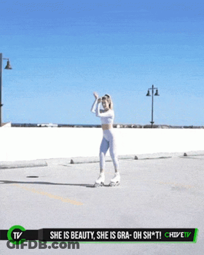 Woman In Parking Lot She Is Beauty She Is Gra Oh Sh*t GIF