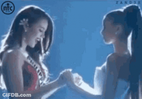 Woman In Philippines Sash Laughing And Smiling GIF