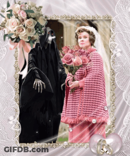 Woman In Pink Dress Holding Pink Roses GIF