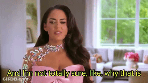 Woman In Pink Dress Talking GIF