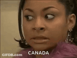 Woman In Pink Fur Coat And Earrings Making Funny Face GIF