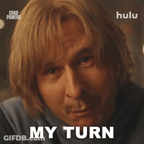 Woman In Pink Jacket Says I Will Wait My Turn GIF