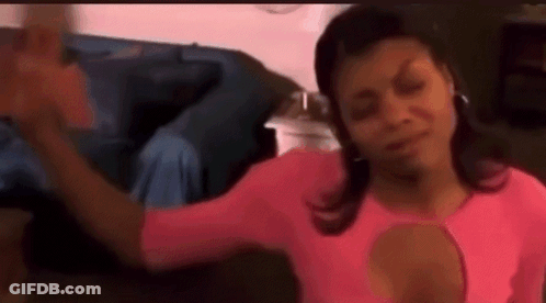 Woman In Pink Shirt Dancing GIF