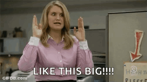 Woman In Pink Shirt Making Funny Face GIF