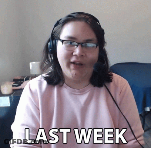 Woman In Pink Shirt Wearing Headphones GIF