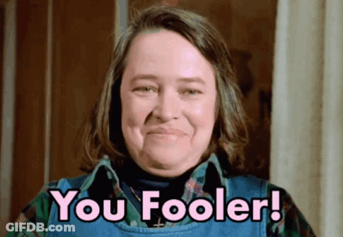 Woman In Plaid Shirt Smiling Says You Fooler GIF