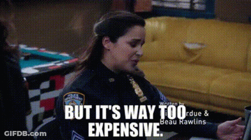 Woman In Police Uniform Sitting At Pool Table GIF