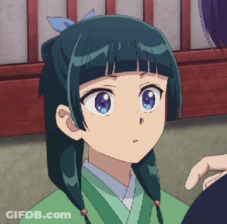 Woman In Purple Dress Looking At Shit Posters GIF