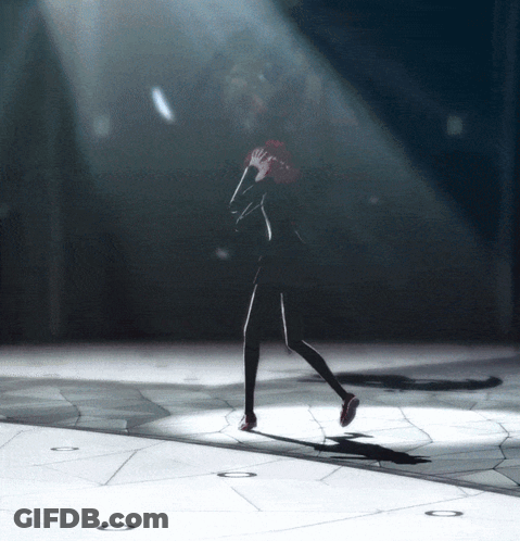 Woman In Purple Jacket Funny Face Jihura GIF