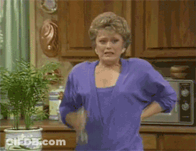 Woman In Purple Shirt Holding Water Bottle GIF