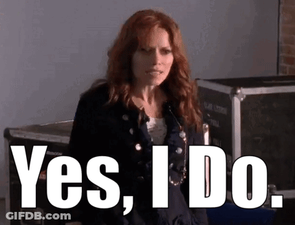 Woman In Purple Shirt Says Nothing It's Just GIF