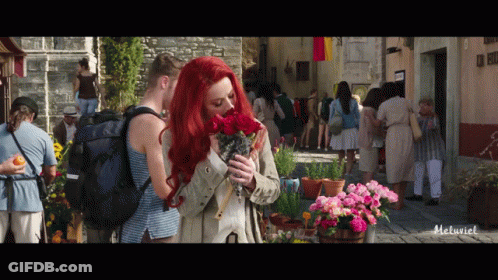 Woman In Purple Top Saying Life Sucks I Need A Drink GIF