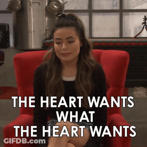 Woman In Red Chair The Heart Wants What The Heart Wants GIF