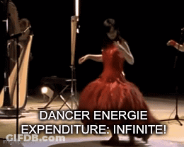 Woman In Red Dress Dancing Dancer Energie Expenditure Infinite GIF