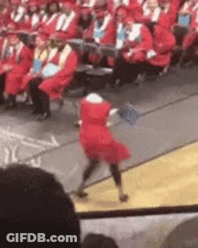 Woman In Red Dress Dancing GIF