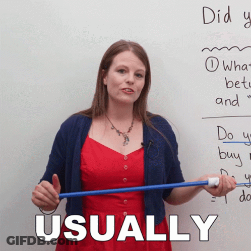 Woman In Red Dress Holding Blue Stick With Did Y Board GIF