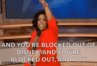 Woman In Red Dress Holding Microphone GIF