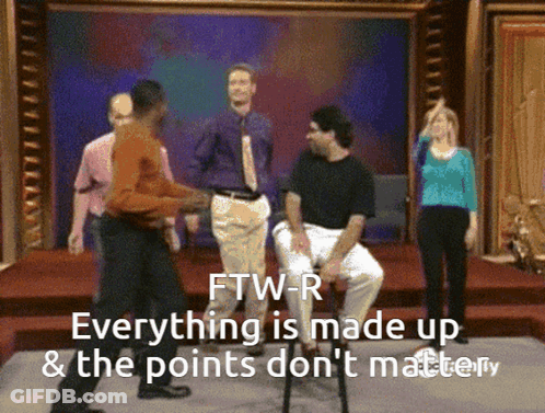 Woman In Red Dress Holding Microphone Says You Get 2 Points Everybody Gets 2 Points GIF