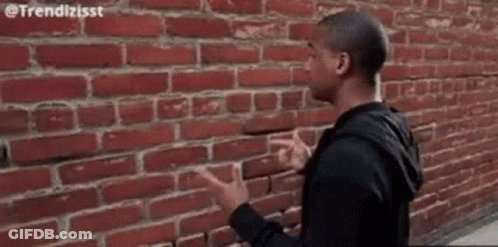 Woman In Red Dress Holding Microphone Says You Get Ignored GIF